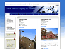Tablet Screenshot of grovehousesurgerybatley.co.uk
